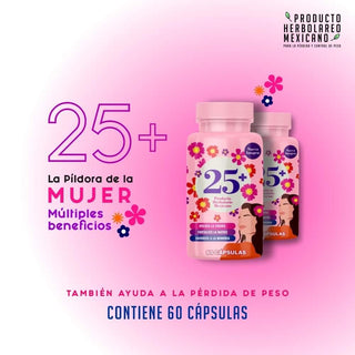 Cápsulas 25+ 💊